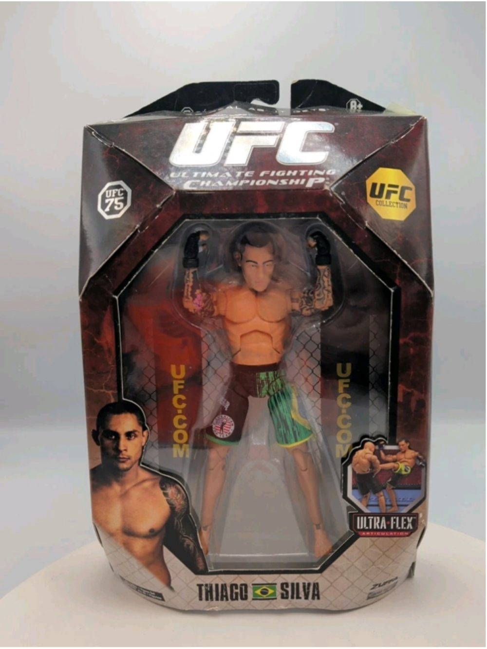 UFC Thiago Silva Series 3 Action Figure MMA Ultimate Fighting Jakks Pacific 2009